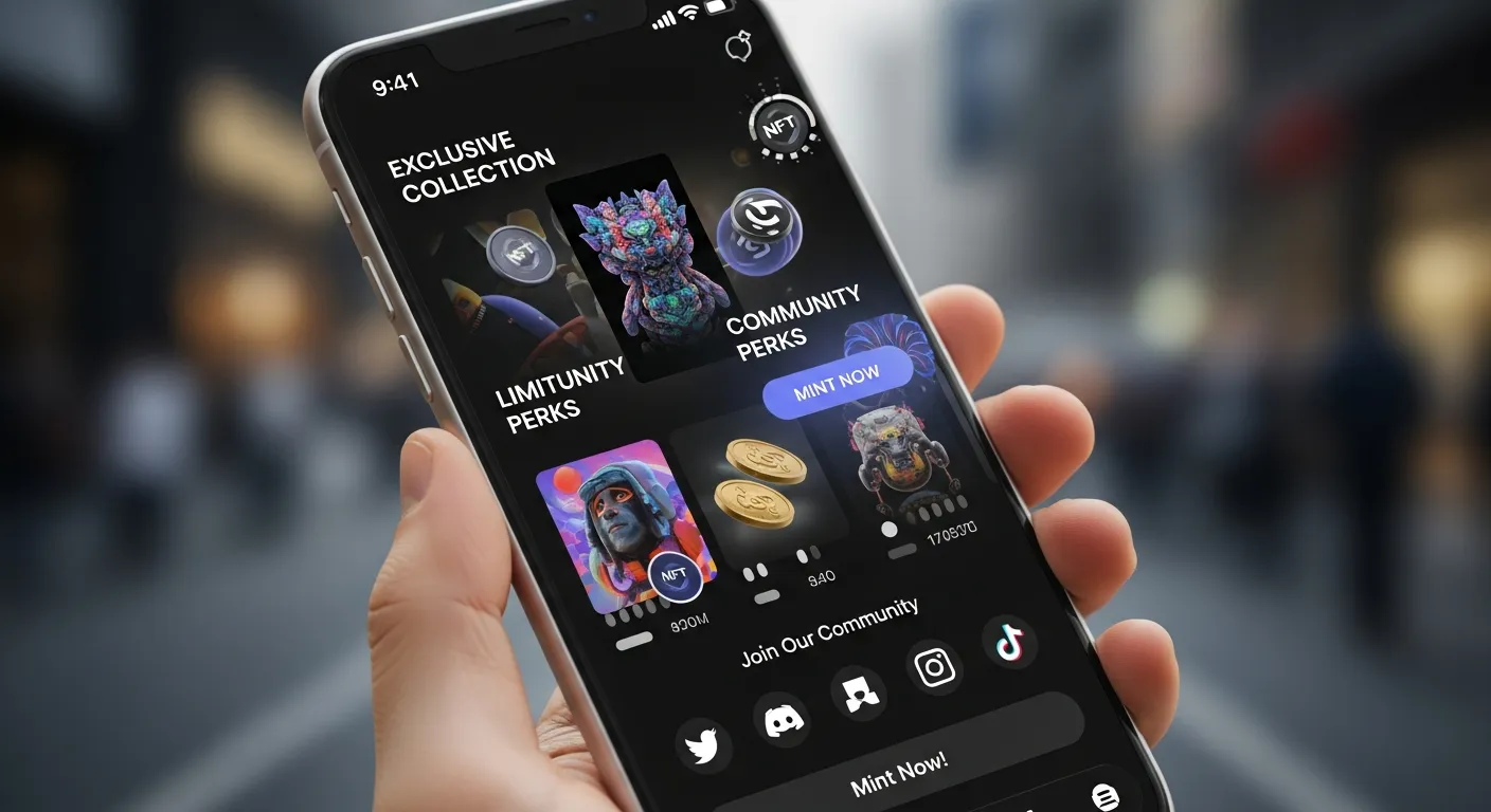 Mobile Content Marketing for NFT Projects