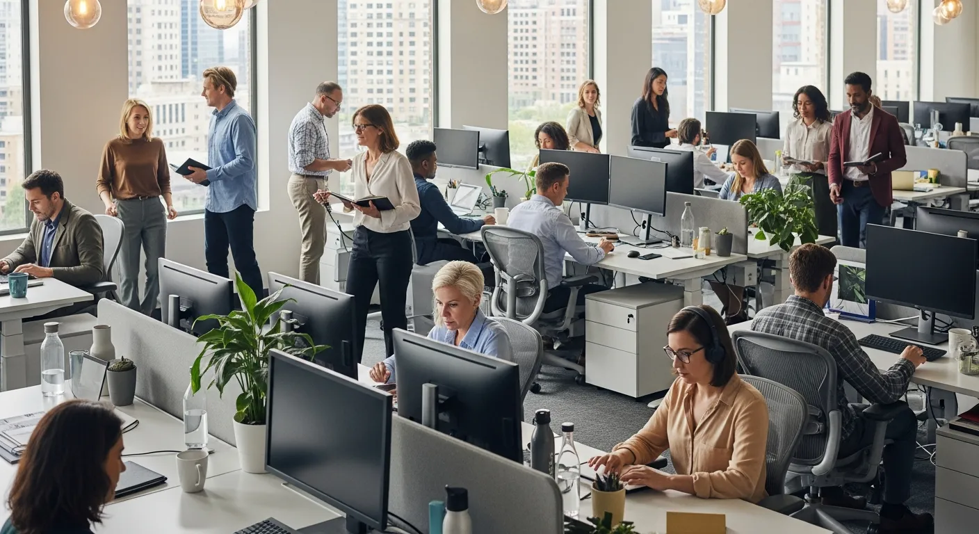 Professionals and Office Workers