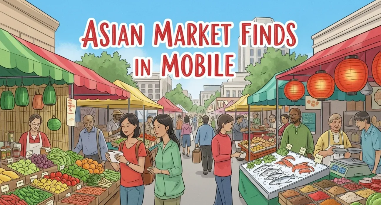 Asian Market in Mobile