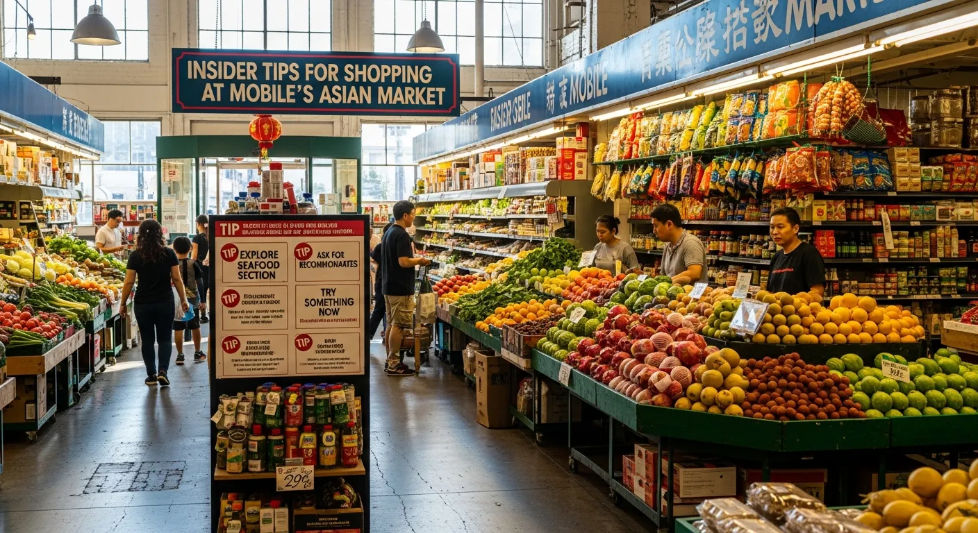 Insider Tips for Shopping at Mobile's Asian Market
