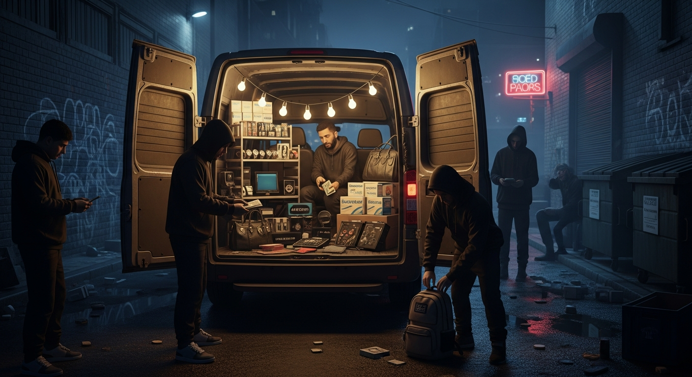 Mobile Black Market Operates