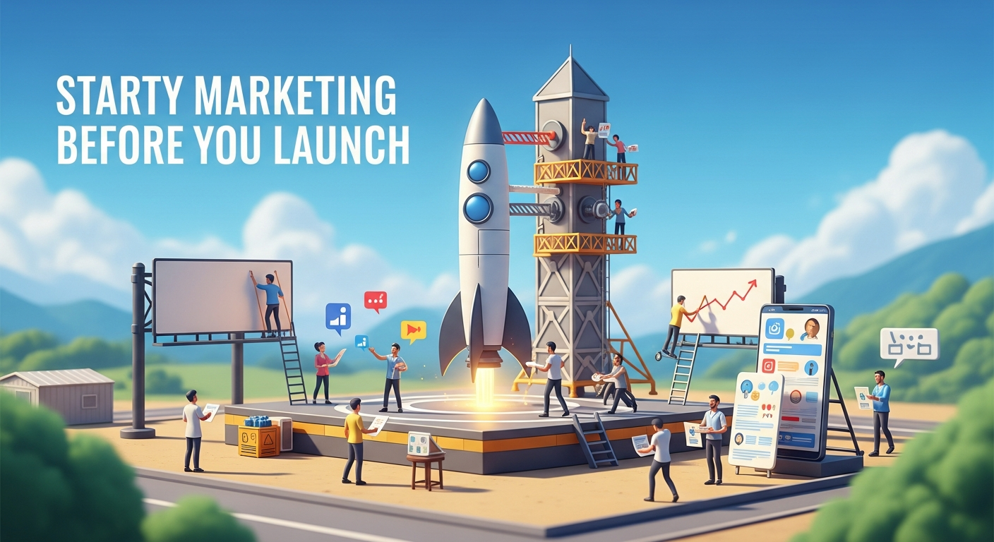 Start Marketing Before You Launch